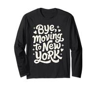 Ciao, trasferirsi a New York Maglia a Manica