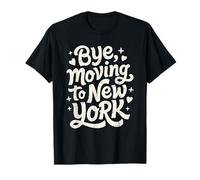 Ciao, trasferirsi a New York Maglietta