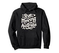 Ciao, Trasferirsi in Australia Felpa con Cappuccio