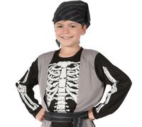 Ciao Travestimento Pirata Skeleton Zombie Costume Halloween Bambino