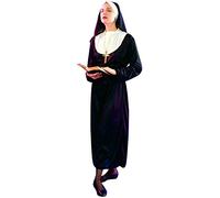 Ciao travestimento Suora Costume Donna Adulto, Nero, Taglia 40-42, 62005