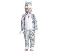 Ciao- Gattina Gatta Micia Micetta costume travestimento tuta tutina peluche originale Trudi (Taglia 1-2 anni)