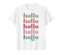 Ciao Uomini, Donne e Bambini Che Amano salutare Il Mattino Maglietta