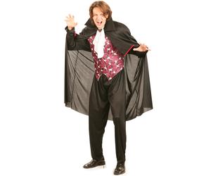 Ciao Vampiro Conte Dracula Costume Halloween Uomo Taglia Unica