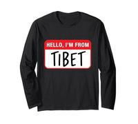 Ciao, vengo dal Tibet Maglia a Manica