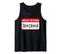 Ciao, vengo dalla Tanzania Canotta