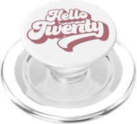 Ciao venti, 20 per le donne Il suo 20 compleanno PopSockets PopGrip per MagSafe