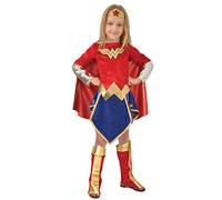 Ciao- Wonder Woman costume travestimento bambina originale DC Comics (Taglia 5-7 anni)