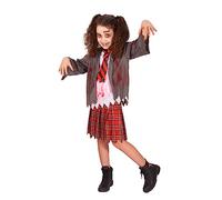 Ciao- Zombie Scolaretta costume travestimento bambina (Taglia 8-10 anni)