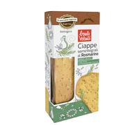 Baule Volante, Ciappe semintegrali al rosmarino senza lievito bio, 150g
