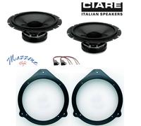 CIARE CW170Z Kit 2 casse WOOFER AUDI A4 01>08 A3 04>12 CONN/SUPP ANTE/POST AUTO