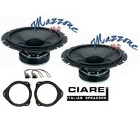 CIARE Kit 2 casse WOOFER CW170Z PER AUDI A5 DAL 2007-2017 SUPP E CONN/ POST AUTO
