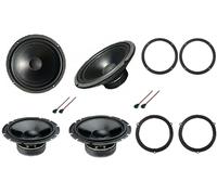 CIARE KIT 4 CASSE AUDI A4 B8 - A5 09> ANT. 20CM POST. 165MM ALTOPARLANTI SUP/CON