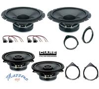 CIARE Kit 4 casse CW170Z CZ 131 165mm+13cm PER OPEL ASTRA H CORSA D SUPP/CONN