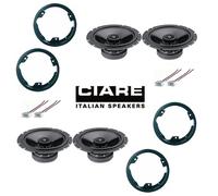 CIARE Kit 4 casse per FORD S-MAX 2007> con ADATTATORI E SUPPORTI