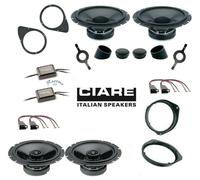 CIARE Kit 6 casse crossover per FIAT 500 ADATTATORI/SUPPORTI ALTOPARLANTI AUTO
