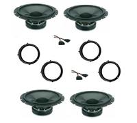 CIARE KIT4 CASSE CW170Z VOLKSWAGEN GOLF CONN/SUPP ALTOPARLANTI AUTO ANT/POST