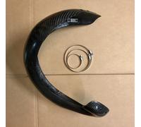 CIARLO PARAMARMITTA PROTEZIONE SCARICO XL CARBONIO KTM EXC 300 2004-2016 FRESCO