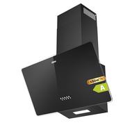 CIARRA CAB6750 Cappa Aspirante 60 cm da Cucina, 350m³/h, Classe Energetica A, Cappa da Parete con LED, 3 Velocità, per Ricircolo Interno o Scarico Esterno