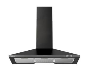 CIARRA Cappa a Piramide 90 cm, 370 m³/h, Scarico/Ricircolo, CAB9201A