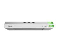 CIARRA Cappa Aspirante Sottopensile 60 cm Sottile 8,5 cm CAS6903B 3 Velocità