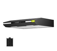 CIARRA CBCB6921 Cappa Aspirante 60cm 3 Velocità 300m³/h Ricircolo ed