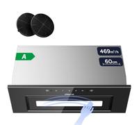 CIARRA CBCB6931B Cappa Aspirante Incasso 60cm 469m³/h Nero