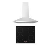 Ciarra CBCS6201 Cappa Aspirante 60cm e Piano Induzione 4 Fuochi Incasso CABBIH4-A
