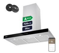 CIARRA CBCS9102 Cappa Aspirante 90 cm - 709m³/h WiFi 61dB