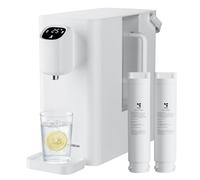 CIARRA X SusGreenable Depuratore Acqua a Osmosi Inversa da Tavolo, Acqua Calda Istantanea 3s, 5 Temperature, Filtro RO 4 Stadi, Serbatoio 2,4L, TDS Display, Senza Installazione