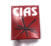 CIAS CHIODO ACCIAO TEMPRATO 100PZ TESTA GROPPINO 1,2X25
