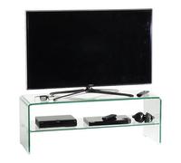Ciatti Glass130 Porta tv Trasparente Mobile KIT (130x40x40cm)