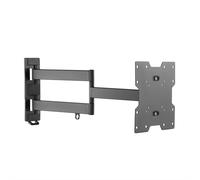 Ciatti Supporto TV Braccio a Muro per Televisori da 24 a 50 Peso Max 35 kg Vesa 100x100 200x200 colore Nero - LONG200