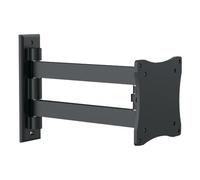 Ciatti Supporto monitor TV parete ( 15 Kg ) VESA 100 x 100 A due snodi Black