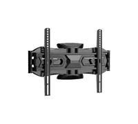 Supporto monitor TV parete ( 30 Kg ) VESA 400 x 400 A Pantografo Black STRONG40