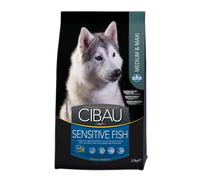 CIBAU SENSITIVE FISH MEDIUM e MAXI (2,5 Kg) - Alimento completo per cani adulti con sensibilità alimentare