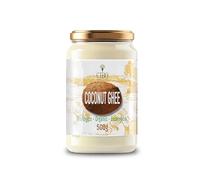 Cibo Coconut Ghee Biologico 500g - 50% Ghee Italiano e 50% Olio di Cocco BIO - Ideale per Dieta Keto, Bulletproof Coffee e Frittura - Senza Lattosio, Alto Punto di Fumo 250°C
