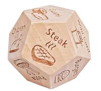 Cibo Dadi - Strumento per Decidere Ricette, Divertenti Dadi Da Cucina per Pianificare Pasti | Set Di Craps Food Idee, Compagno Di Cucina Interattivo per Adulti