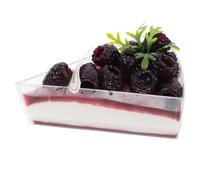 cibo finto. Food Faux Slice Cake Artificial Desserts Shop Cake Display Model For Home Decor Photography Props Fake Desserts(A)
