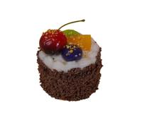 cibo finto. Food Simulation Cake Dessert Mixed Fake Cake Food Model Suitable For Restaurant Display Fake Desserts(B)