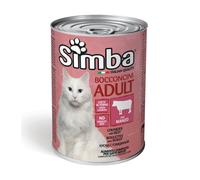 Cibo Gatto Monge Simba 415 g Bocconcini Vitello 24 Pezzi