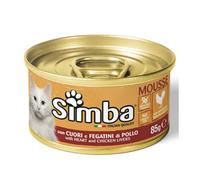 Simba monodose cuori e fegatini pollo 85G