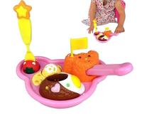 Cibo Giocattolo - Attività Interattiva per Bambini Piccoli - Giocattoli Di Alimentazione Bambini Ragazze Viaggi In Aereo Compleanno Scuola Casa Feste