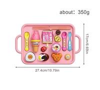 Cibo Giocattolo Bambini,per Travestimenti e Gioco Creativo | Giocattolo Dolci Finti,Per Asili Nidi Aule Homeschool Giochi Educativi Festività Compleanni