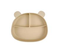 Cibo Grade Silicone Baby Dinning Vassoio Piatto Con Sezioni Divise E Tazza Di Ventosa Caratteristica Per Bambino 6 Mesi E Up Ovetto Da Viaggio