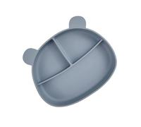 Cibo Grade Silicone Baby Dinning Vassoio Piatto Con Sezioni Divise E Tazza Di Ventosa Caratteristica Per Bambino 6 Mesi E Up Ovetto Da Viaggio