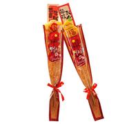 Cibo In Peluche Morbido | 2 Pezzi Manufatti Cinesi a Forma di Bouquet con Biancospino - Design Hawthorn Decorazioni per il Capodanno del 2026 - Per Utilizzo Sia In Interno Che In Esterno, Per Casa, Fe