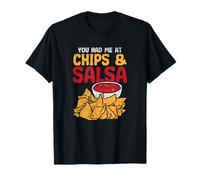 Cibo Messicano Mi Hai Avuto a Chips & Salsa Maglietta