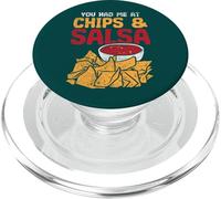 Cibo messicano mi hai avuto a Chips & Salsa PopSockets PopGrip per MagSafe