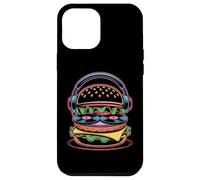 Cibo Musicale Dj Food Burger E Cuffie Custodia per iPhone 12 Pro Max